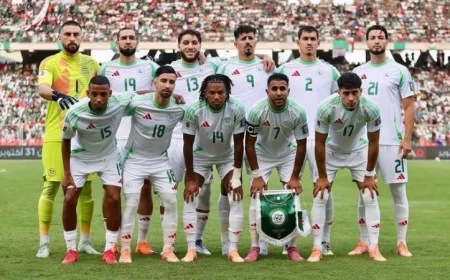 عمورة يبدع والمنتخب الجزائري يحقق انتصاراً صعباً على أوغندا في ختام تصفيات كأس العالم