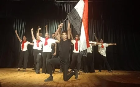 أكاديمية الفنون تحتفل بذكرى انتصار حرب أكتوبر مع مجموعة من الصور المذهلة