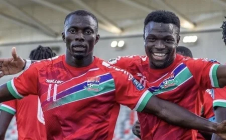 جامبيا تحقق انتصارًا مذهلاً على سيشيل بسباعية نظيفة وتودع التصفيات بأداء رائع