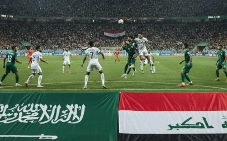 الأخضر السعودي يتأهل لمونديال 2026 بعد تعادل مثير مع العراق
