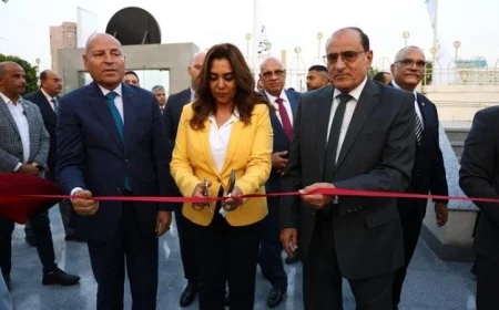 افتتاح وزيرة التنمية المحلية لتطوير حديقة المسلة التراثية في الزمالك تعزيز للتراث الثقافي