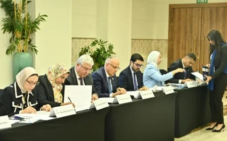 طلاب جامعة حلوان يتصدرون المنافسة بفوزهم بالمركز الأول في مشروع تحلية مياه البحر
