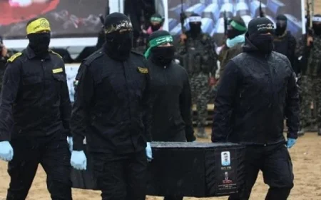 حماس تتواصل مع الوسطاء لتسليم جثامين 4 محتجزين لإسرائيل مساء اليوم