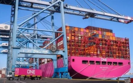 ميناء دمياط يستقبل 32 سفينة حاويات وبضائع عامة في يوم واحد