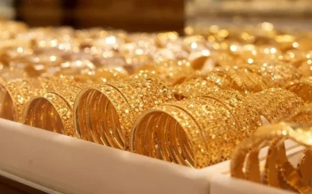 سعر الذهب يسجل ارتفاعاً ملحوظاً اليوم الخميس