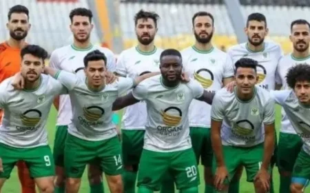 المصري يتوجه إلى طرابلس تحضيراً لمواجهة قوية ضد الاتحاد الليبي في الكونفدرالية