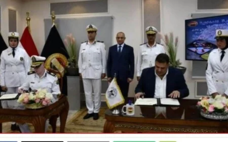 توقيع بروتوكول تعاون بين إدارة معاهد معاوني الأمن والاتحاد المصري للكيك بوكسينج لتعزيز التنمية الرياضية