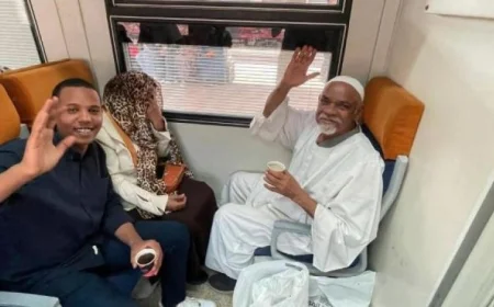 سكك حديد مصر تنظم الرحلة الخامسة والعشرون ضمن مبادرة العودة الطوعية للسودانيين الشقيقين