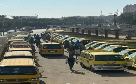 محافظ المنيا يعلن رسمياً بدء ترخيص سيارات ميكروباص تعمل بالوقود المزدوج