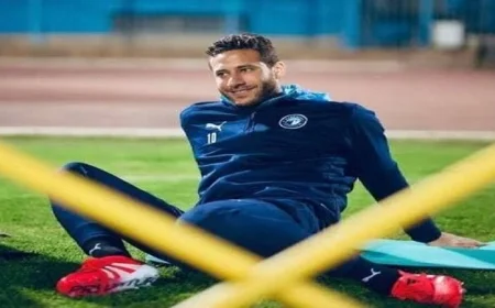 رمضان صبحي وأسامة جلال نجوم بيراميدز يتوجهون إلى ألمانيا لتلقي العلاج الطبي