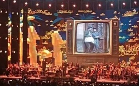 علي الحجار يطلق حفله في مهرجان الموسيقى العربية بأغنية المال والبنون