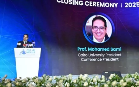 شهادات المشاركة بمؤتمر الذكاء الاصطناعي متاحة الآن على موقع جامعة القاهرة