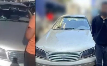ضبط قائد سيارة اعتدى على سائق تاكسي في مدينة نصر وتهرب من إبراز الرخصة
