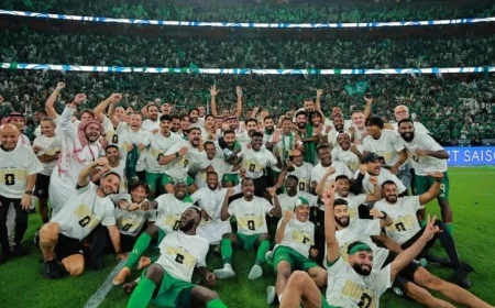 الأخضر السعودي يحتفل بالتأهل لكأس العالم 2026 والشوارع تكتسي بأجواء الفرح