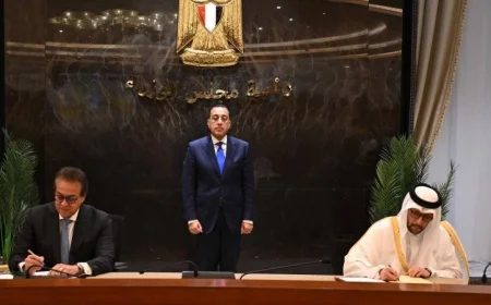 رئيس الوزراء يوقع مذكرة تفاهم رائدة بين مصر وقطر لتعزيز التعاون في القطاع الصحي