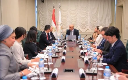 وزير التعليم يلتقي وفد جايكا لبحث سبل تعزيز التعاون في تطوير المدارس اليابانية المصرية