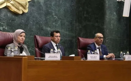 وزير الشباب والرياضة يختتم فعاليات نموذج محاكاة برلمان الشباب العربي بنجاح