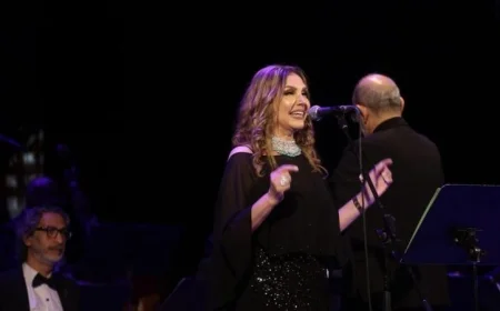 نادية مصطفى تأسر الجمهور بأدائها المذهل في مهرجان الموسيقى العربية بمسرح الجمهورية