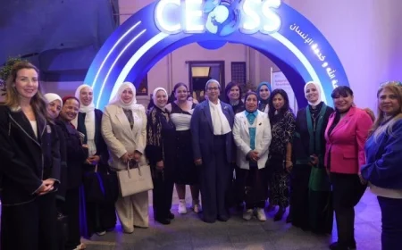 المستشارة أمل عمار تساهم في احتفالية اليوبيل الماسي للهيئة القبطية الإنجيلية