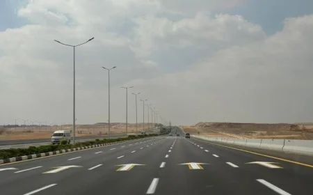 محافظ القاهرة يعلن تحسين طريق مطار القاهرة استعدادًا لافتتاح المتحف الكبير