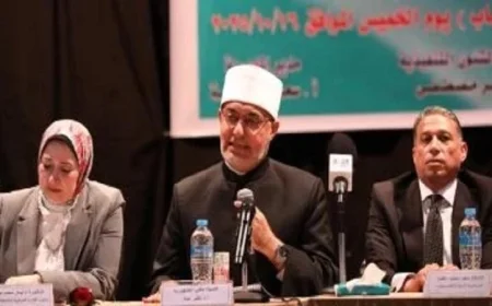 مفتي الجمهورية يحذر من الأفكار المنحرفة التي تهدد الأوطان وتفسد العقول