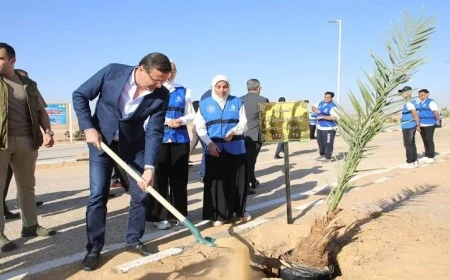 وزير التنمية المحلية ووزير الزراعة يطلقان المرحلة الرابعة لمبادرة زراعة 100 مليون شجرة في مصر