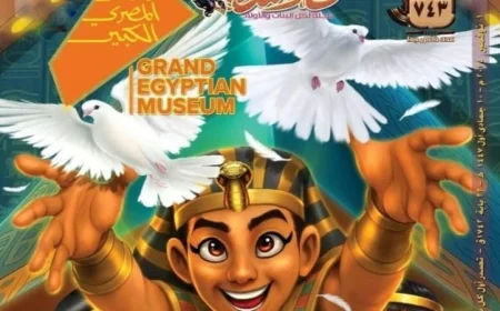 قطر الندى تطلق عددًا خاصًا احتفالًا بافتتاح المتحف المصري الكبير