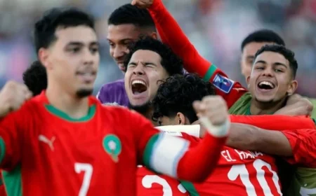 المغرب يحقق إنجازاً تاريخياً بتأهله إلى نهائي كأس العالم للشباب ويشعل فرحة العرب