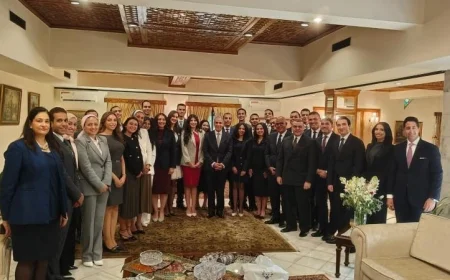 عبد العاطي يجتمع مع أعضاء الدفعة 57 من الدبلوماسيين في الهند لتعزيز العلاقات الدولية