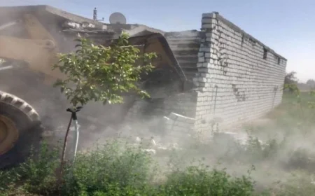 محافظ المنيا يعلن عن اختتام الموجة 27 لحملة إزالة التعديات على أملاك الدولة