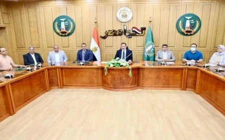 محافظ المنوفية يستعرض خطط تطوير وإحياء برج المنوفية السياحي لجذب الزوار