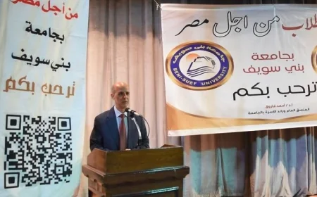رئيس جامعة بني سويف يشارك في انطلاق الملتقى الأول لريادة الأعمال