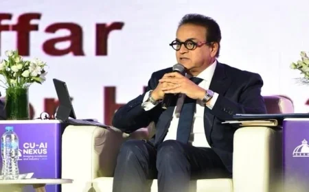 عبد الغفار يبرز أهمية بناء مجتمع متطور يمتلك مهارات الذكاء الاصطناعي بكفاءة