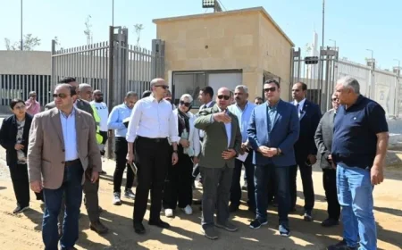 وزير الإسكان يواصل متابعة تقدم مشروع حدائق تلال الفسطاط في مصر القديمة