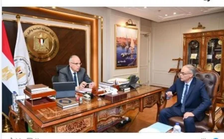 وزير الري يستعرض جهود صيانة وإحلال محطات رفع المياه لتعزيز قطاع الري