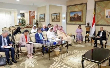 سفراء الدول الراعية يعلنون دعمهم القوي لرئيس الوزراء اليمني مع الإشادة بإصلاحاته الفعالة