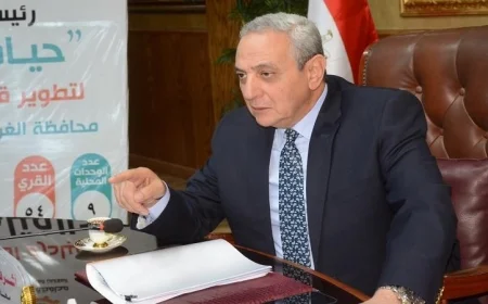 محافظ الغربية يراقب آخر مستجدات مشروعات مبادرة حياة كريمة في زفتى