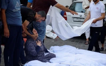 استشهاد وجرحى نتيجة قصف الاحتلال لسيارة شرق حي الزيتون في قطاع غزة