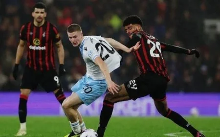 سندرلاند يحقق انتصاراً على وولفرهامبتون وتعادل مثير بين كريستال بالاس وبورنموث في الدوري الإنجليزي