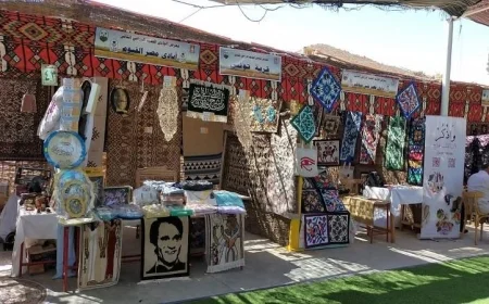 أيادي مصر في الفيوم تتألق في فعاليات المعرض الزراعي الثاني في الوادي الجديد