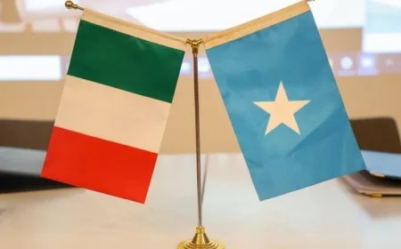 تعزيز التعاون بين الصومال وإيطاليا في مجالات الدفاع والأمن البحري