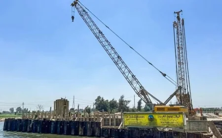 وزير الري يشرف على تطوير قنطرة فم بحر مويس بالقليوبية وسط تحديثات هامة