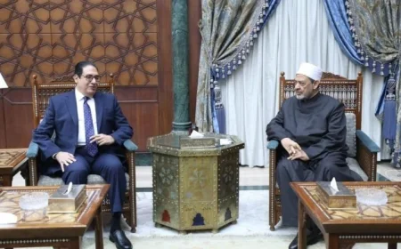 شيخ الأزهر يستقبل رئيس جامعة القاهرة لتعزيز التعاون العلمي والثقافي بين المؤسستين