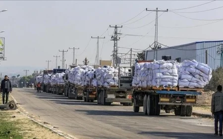 المنظمات الأهلية الفلسطينية تكشف عن مماطلة الاحتلال الإسرائيلي في إدخال المساعدات لغزة