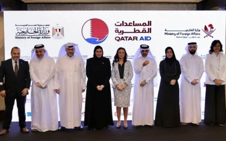 وزيرة التضامن تؤكد أهمية التعاون مع قطر في تلبية احتياجات غزة