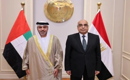 وزير العدل يستعرض مع سفير الإمارات في القاهرة آليات تعزيز التعاون القضائي