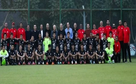 أبوريدة وأعضاء مجلس الإدارة وجهاز المنتخب الوطني يعززون دعمهم لمنتخب الناشئين المصري قبل انطلاق المونديال
