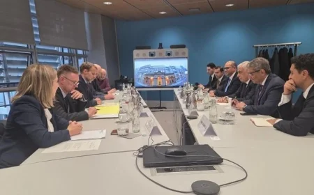 النائب العام في زيارة تاريخية لألمانيا لتعزيز التعاون القضائي والنيابي بين البلدين