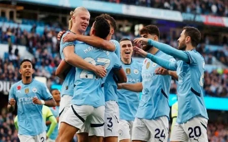 مانشستر سيتي يكشف عن تشكيلة فريقه لمباراة فياريال المرتقبة في دوري أبطال أوروبا