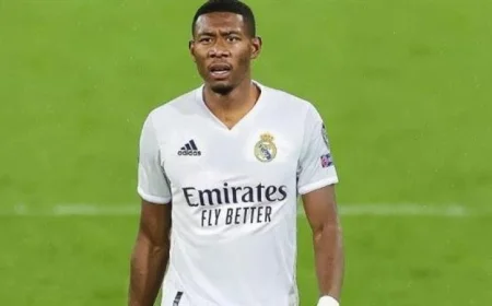 ريال مدريد يواجه خطر غياب ألابا عن الكلاسيكو أمام برشلونة